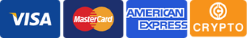 We are now Accept Visa/Master/Amex
